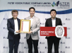 9 พฤษภาคม 2566  | FVC รับมอบผลการรับรองมาตรฐาน ISO...